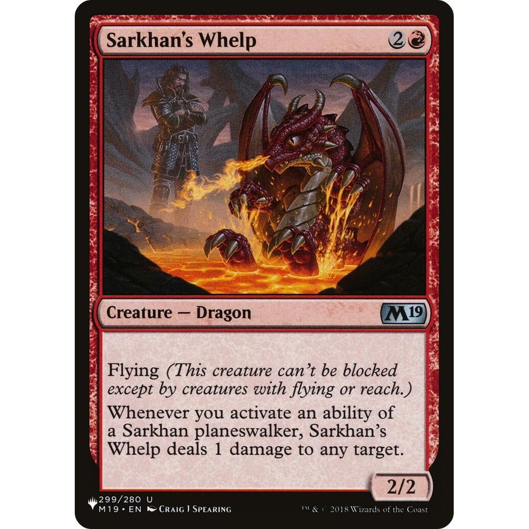 Image for Sarkhan's Whelp (299/280) (LIST) - Magic: The Gathering