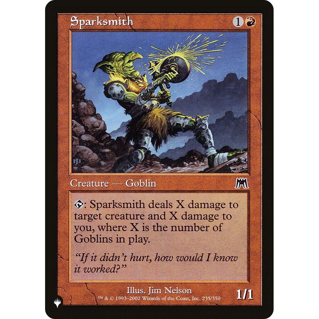 Image for Sparksmith (235/350) (LIST) - Magic: The Gathering