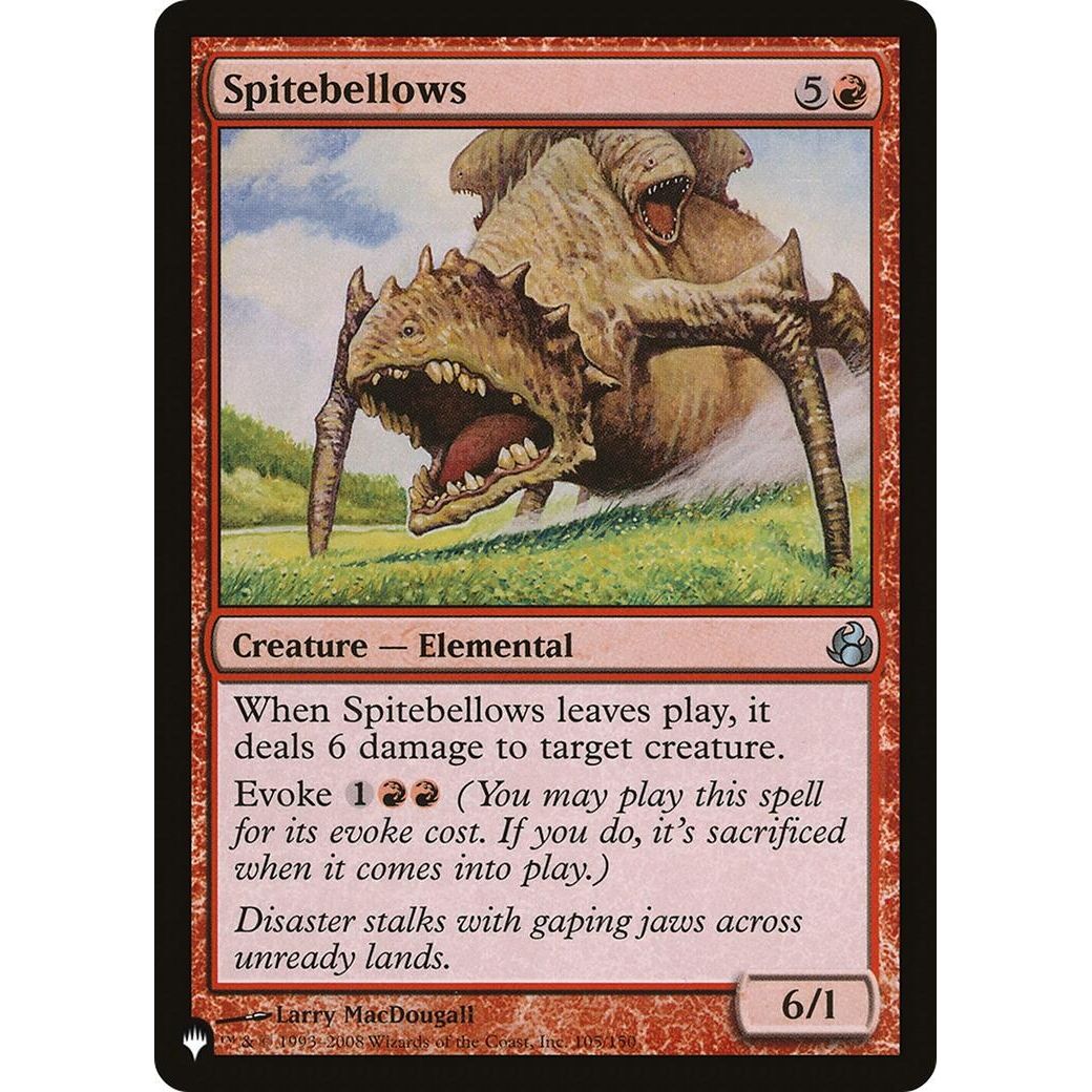 Image for Spitebellows (105/150) (LIST) - Magic: The Gathering