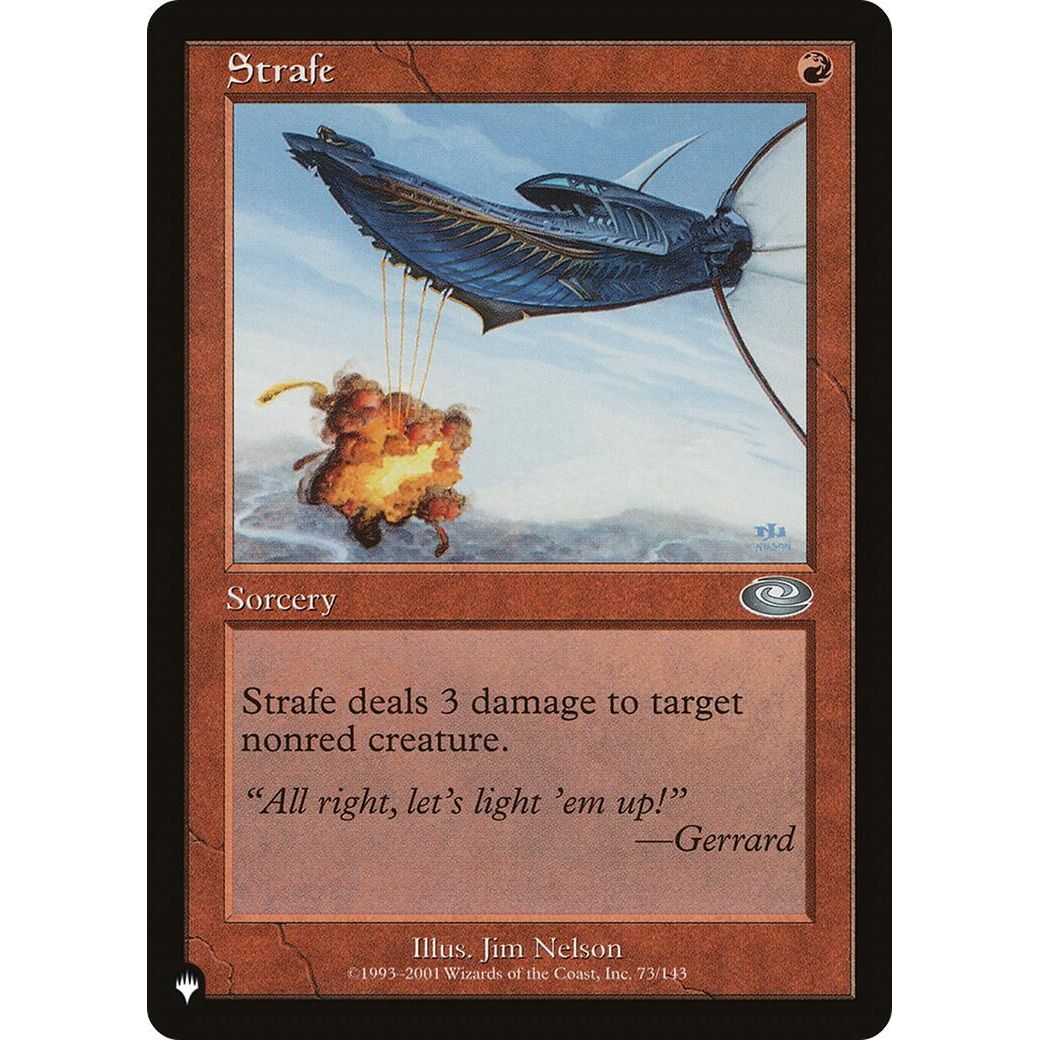 Image for Strafe (73/143) (LIST) - Magic: The Gathering