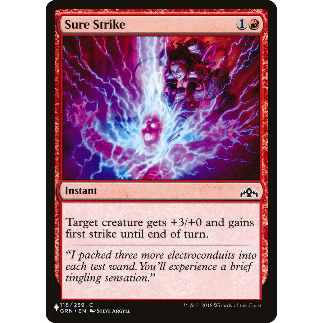 Image for Sure Strike (118/259) (LIST) - Magic: The Gathering