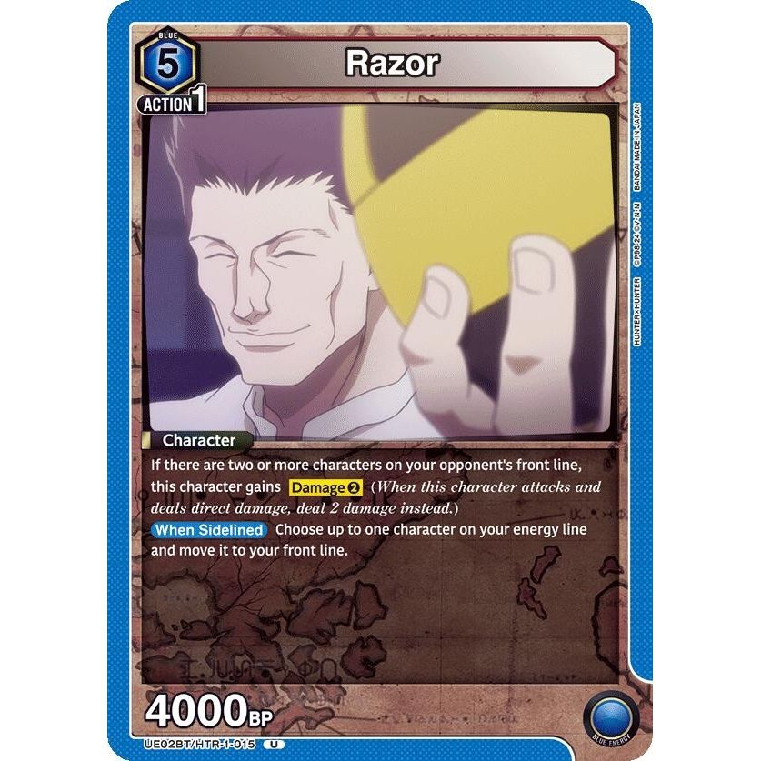 Image for Razor (015) (UE02BT/HTR-1-015) (UE02BT) - Union Arena