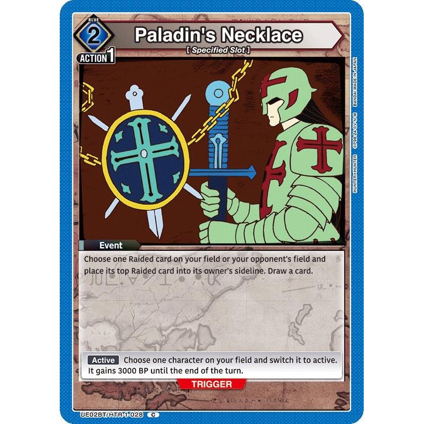 Image for Paladin's Necklace (UE02BT/HTR-1-028) (UE02BT) - Union Arena