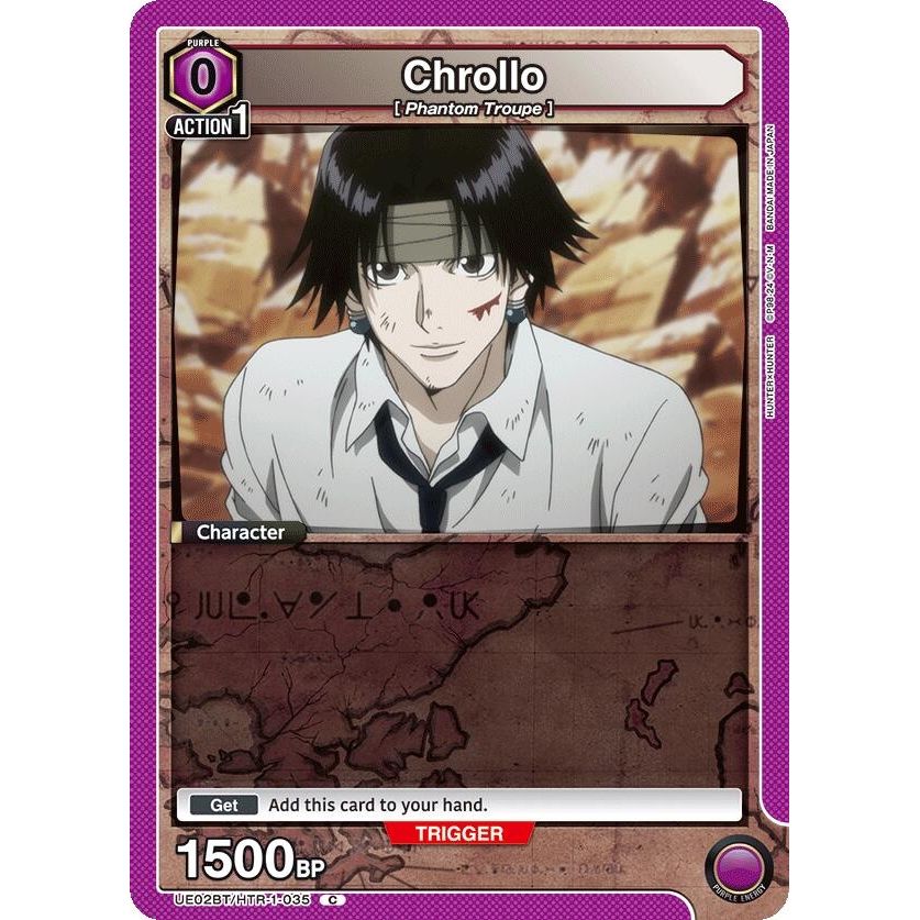 Image for Chrollo (035) (UE02BT/HTR-1-035) (UE02BT) - Union Arena