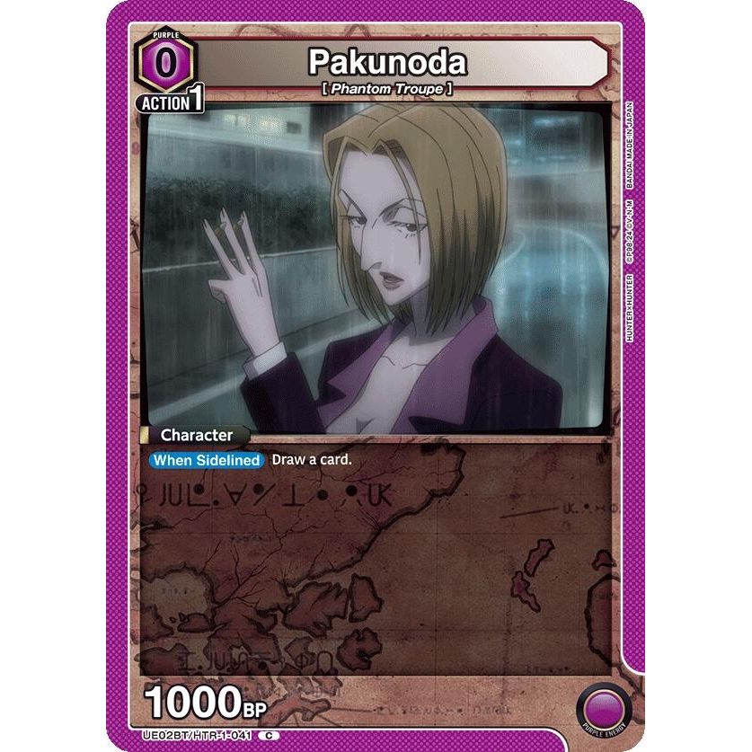Image for Pakunoda (UE02BT/HTR-1-041) (UE02BT) - Union Arena