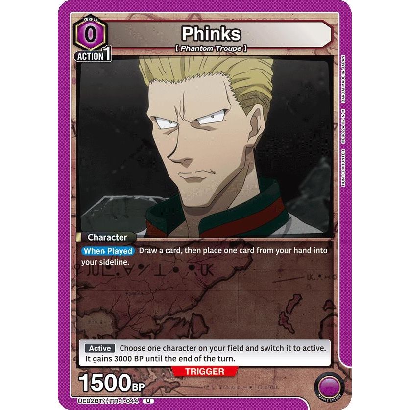 Image for Phinks (UE02BT/HTR-1-044) (UE02BT) - Union Arena