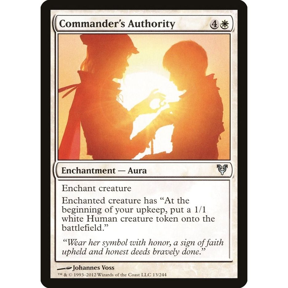 Image for Commander's Authority (13) (AVR) - Magic: The Gathering