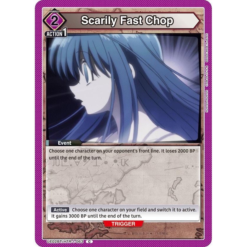 Image for Scarily Fast Chop (UE02BT/HTR-1-063) (UE02BT) - Union Arena