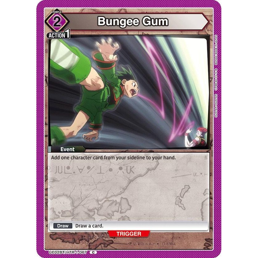 Image for Bungee Gum (UE02BT/HTR-1-067) (UE02BT) - Union Arena