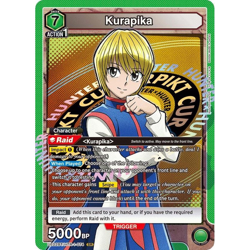 Image for Kurapika (074) (UE02BT/HTR-1-074) (UE02BT) - Union Arena