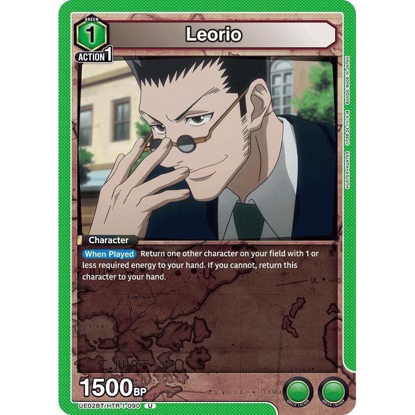 Image for Leorio (090) (UE02BT/HTR-1-090) (UE02BT) - Union Arena