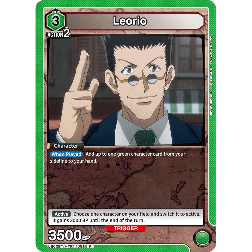 Image for Leorio (091) (UE02BT/HTR-1-091) (UE02BT) - Union Arena