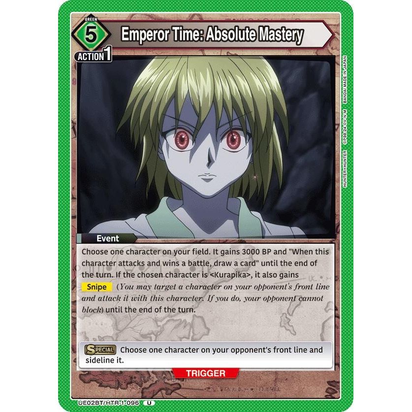 Image for Emperor Time: Absolute Mastery (UE02BT/HTR-1-096) (UE02BT) - Union Arena