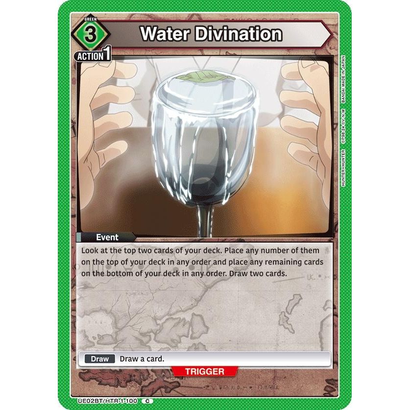 Image for Water Divination (UE02BT/HTR-1-100) (UE02BT) - Union Arena