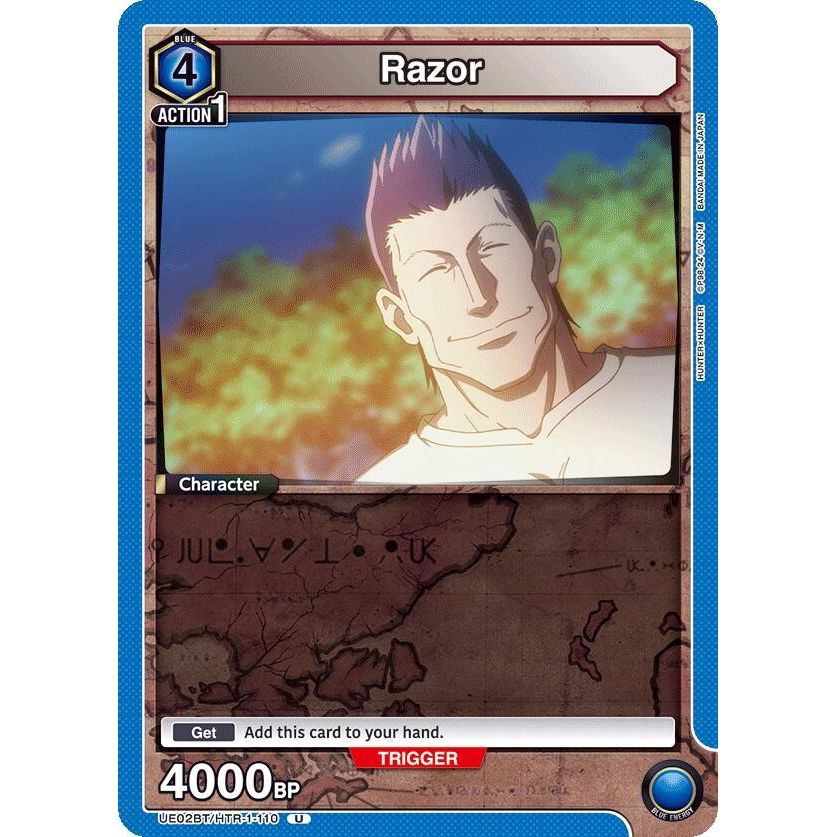 Image for Razor (110) (UE02BT/HTR-1-110) (UE02BT) - Union Arena