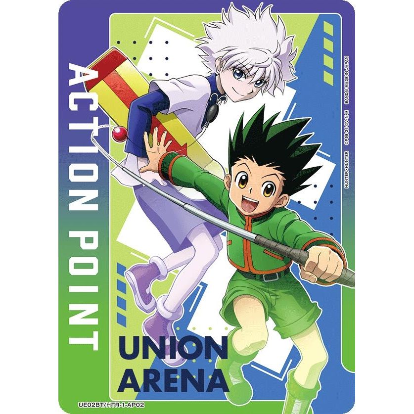 Image for Action Point Card (AP02) (Killua Zoldyck/Gon Freecss) (UE02BT/HTR-1-AP02) (UE02BT) - Union Arena