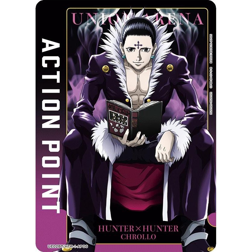 Image for Action Point Card (AP06) (Chrollo) (UE02BT/HTR-1-AP06) (UE02BT) - Union Arena