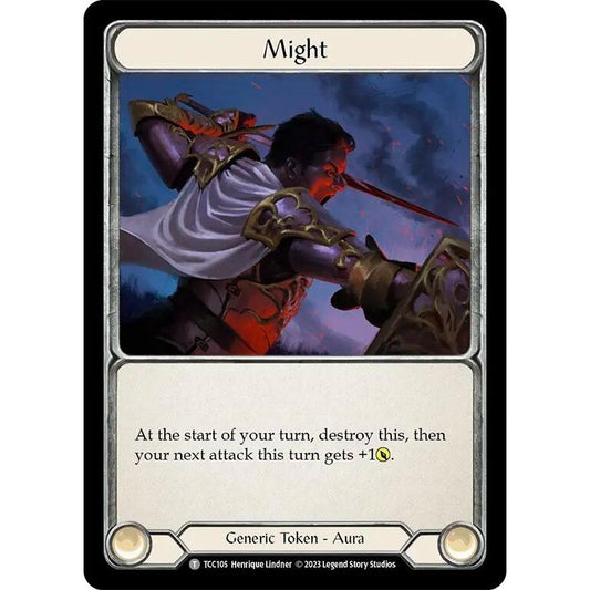 Image for Might (Blue) // Vigor (TCC105 // TCC107) (TCC) - Flesh and Blood TCG