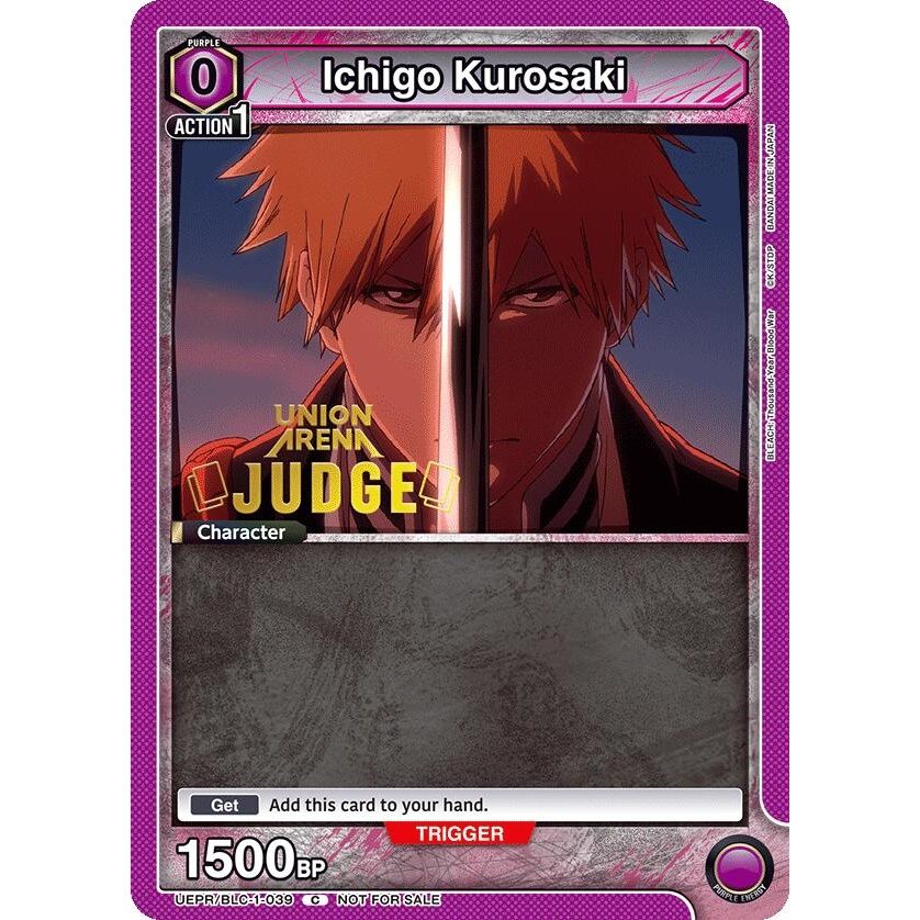 Image for Ichigo Kurosaki (039) (Judge Pack) (UEPR/BLC-1-039) (UEPR) - Union Arena