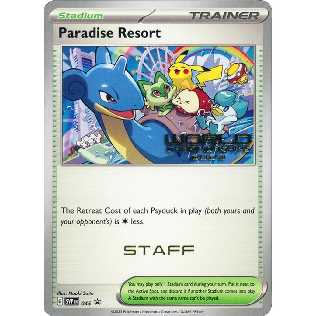 Image for Paradise Resort - 045 (World Championships 2023) [Staff] (045) (SVP) - Pokemon