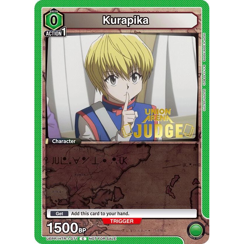 Image for Kurapika (071) (Judge Pack) (UEPR/HTR-1-071) (UEPR) - Union Arena