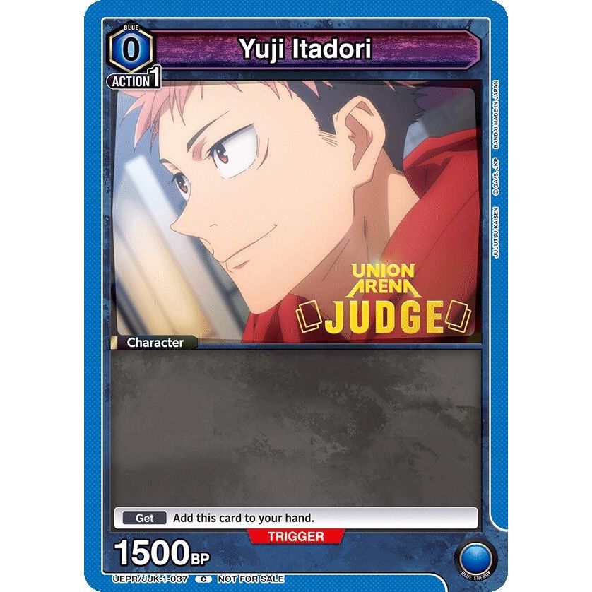 Image for Yuji Itadori (037) (Judge Pack) (UEPR/JJK-1-037) (UEPR) - Union Arena