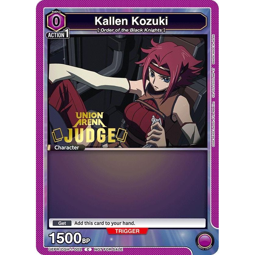 Image for Kallen Kozuki (Judge Pack) (UEPR/CGH-1-002) (UEPR) - Union Arena