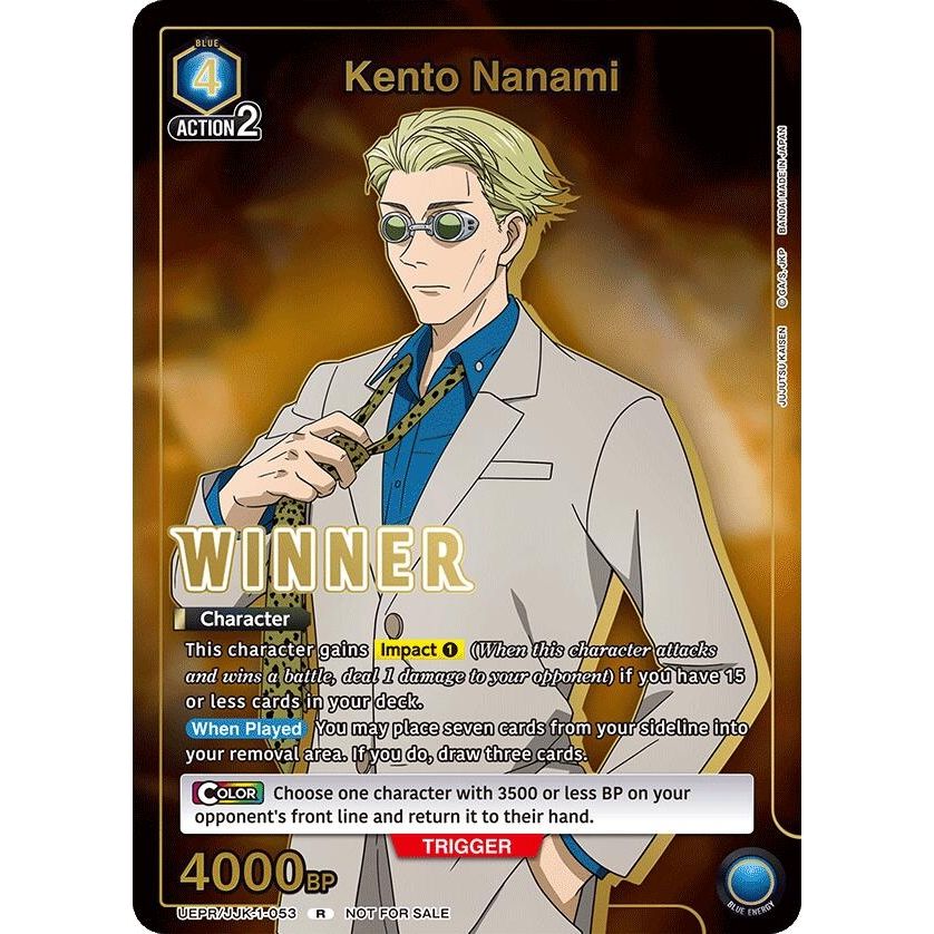 Image for Kento Nanami (Winner) (UEPR/JJK-1-053) (UEPR) - Union Arena