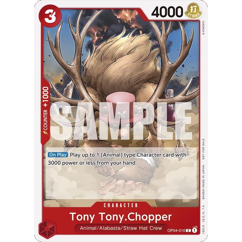 Image for Tony Tony.Chopper (Tournament Pack 2024 Oct.-Dec.) (OP04-010) (OP-PR) - One Piece Card Game