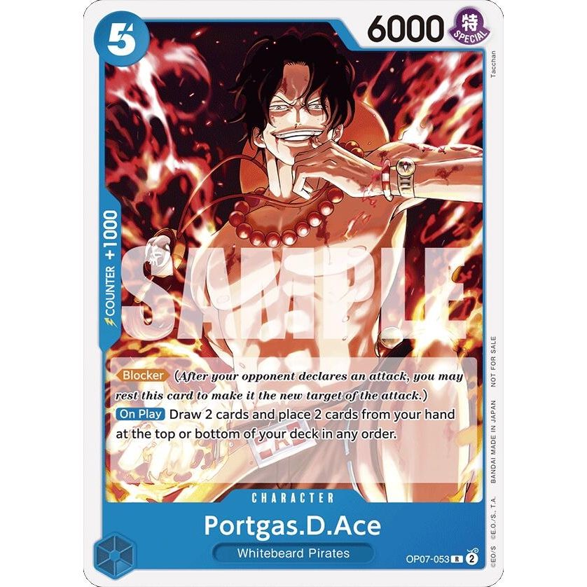 Image for Portgas.D.Ace (Tournament Pack 2024 Oct.-Dec.) (OP07-053) (OP-PR) - One Piece Card Game