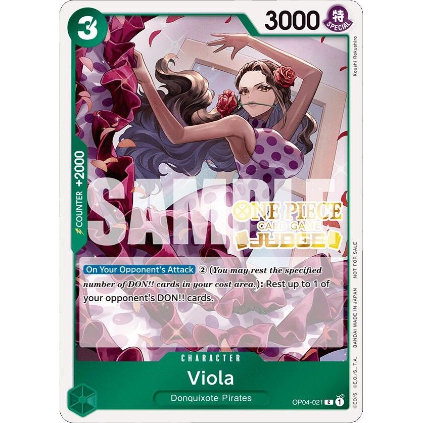 Image for Viola (Judge Pack Vol. 4) (OP04-021) (OP-PR) - One Piece Card Game