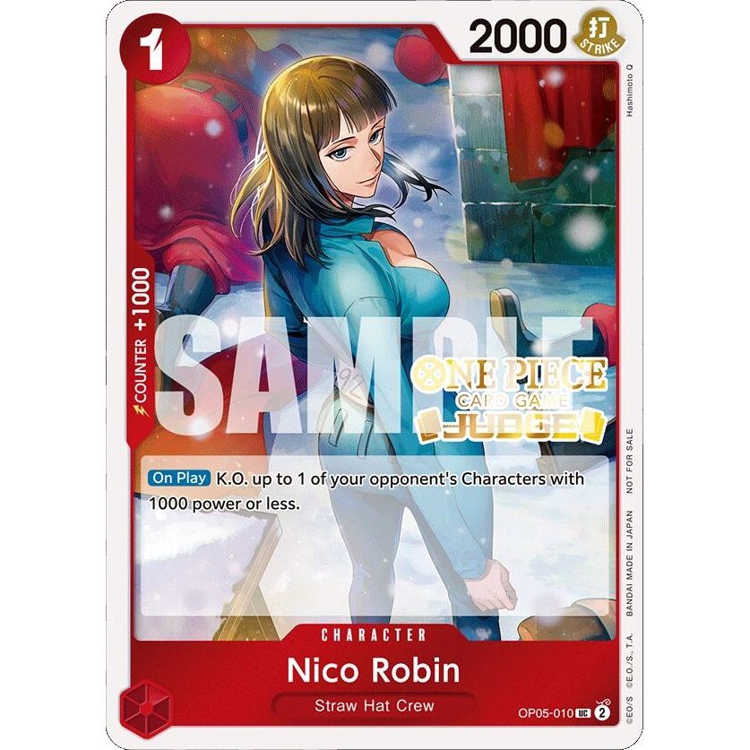 Image for Nico Robin (Judge Pack Vol. 4) (OP05-010) (OP-PR) - One Piece Card Game