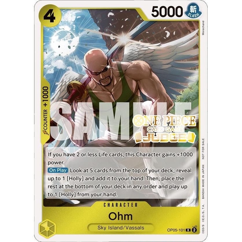 Image for Ohm (Judge Pack Vol. 4) (OP05-101) (OP-PR) - One Piece Card Game