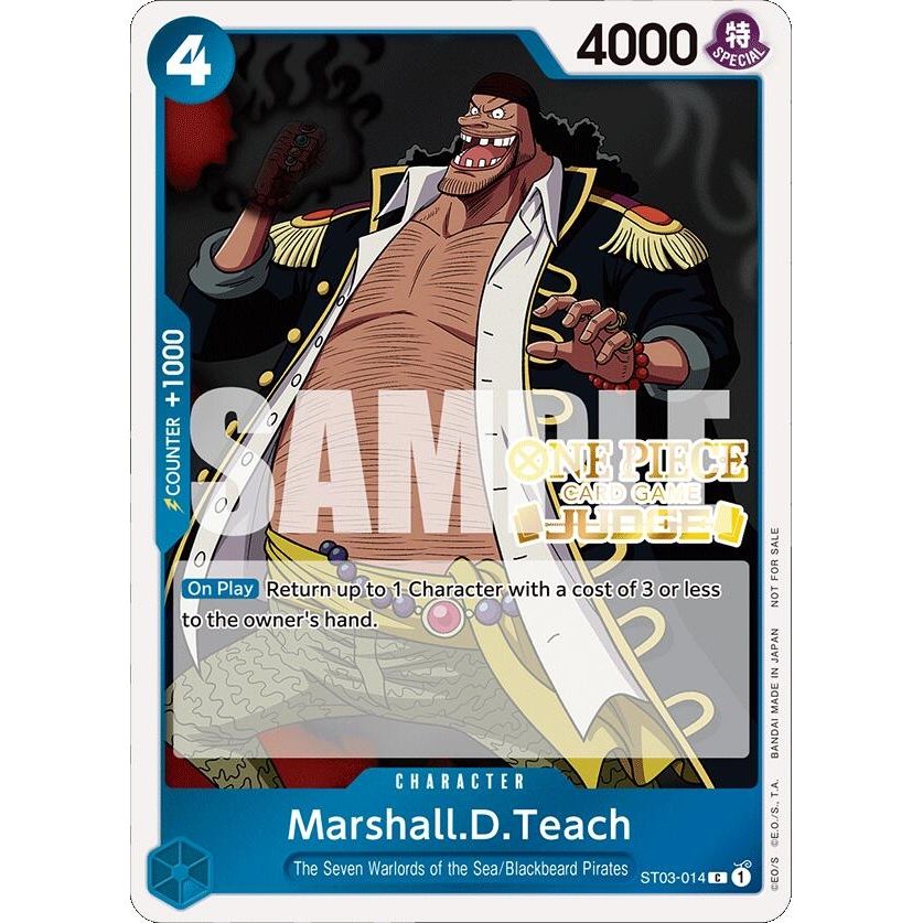 Image for Marshall.D.Teach (Judge Pack Vol. 4) (ST03-014) (OP-PR) - One Piece Card Game