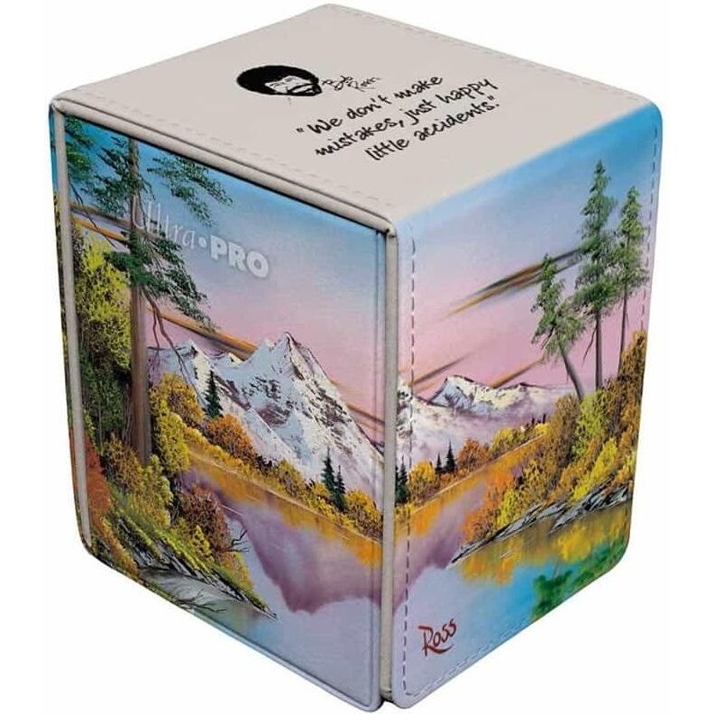 Image for Bob Ross Alcove Flip Deck Box - Mighty Mountain Lake - Deck Boxes