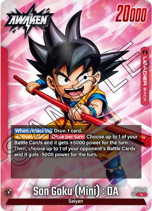 Image for Son Goku (Mini) : DA (FS06-01) (FS06) - Dragon Ball Super: Fusion World