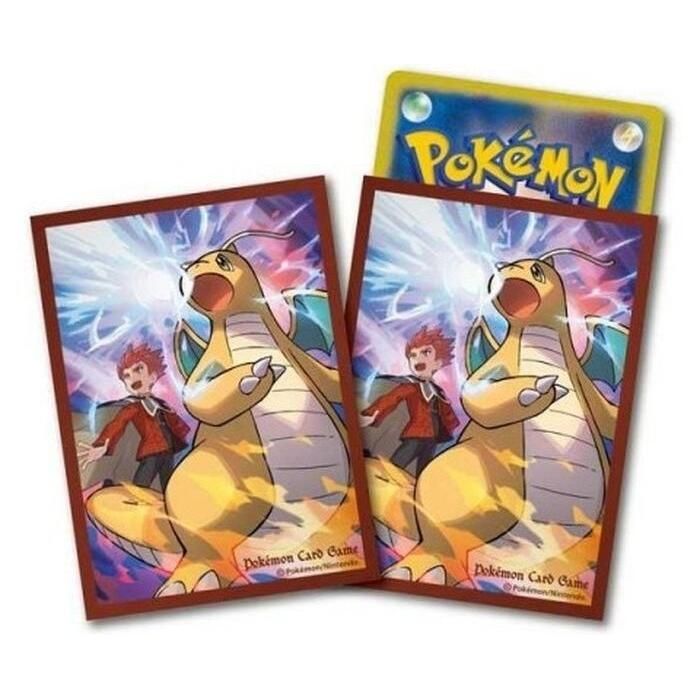 Image for Pokemon TCG: Pokemon Center Japan: Lance & Dragonite (64 Pack) - Card Sleeves