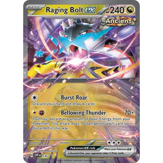Image for Raging Bolt ex - 145 (145) (SVP) - Pokemon