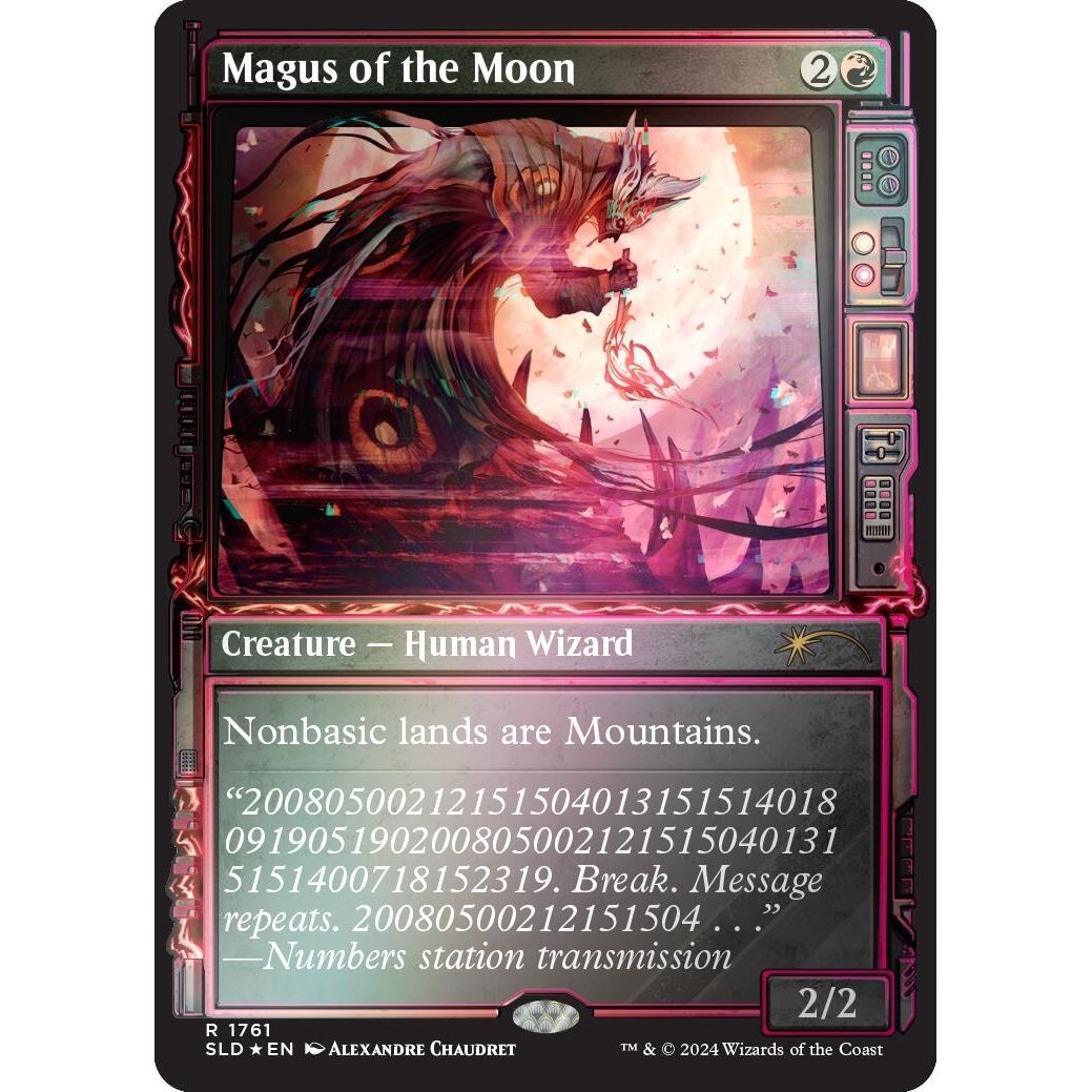 Image for Magus of the Moon (Rainbow Foil) (1761) (SLD) - Magic: The Gathering
