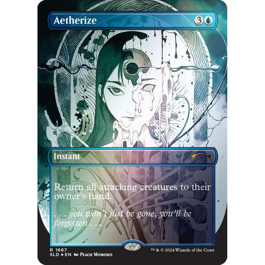 Image for Aetherize (Rainbow Foil) (1667) (SLD) - Magic: The Gathering