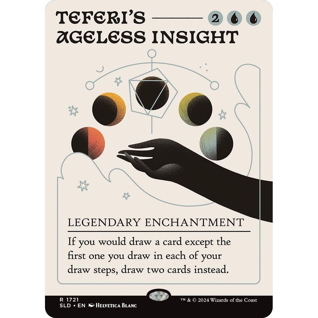 Image for Teferi's Ageless Insight (1721) (SLD) - Magic: The Gathering
