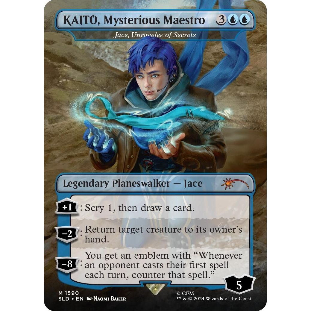 Image for KAITO, Mysterious Maestro - Jace, Unraveler of Secrets (1590) (SLD) - Magic: The Gathering