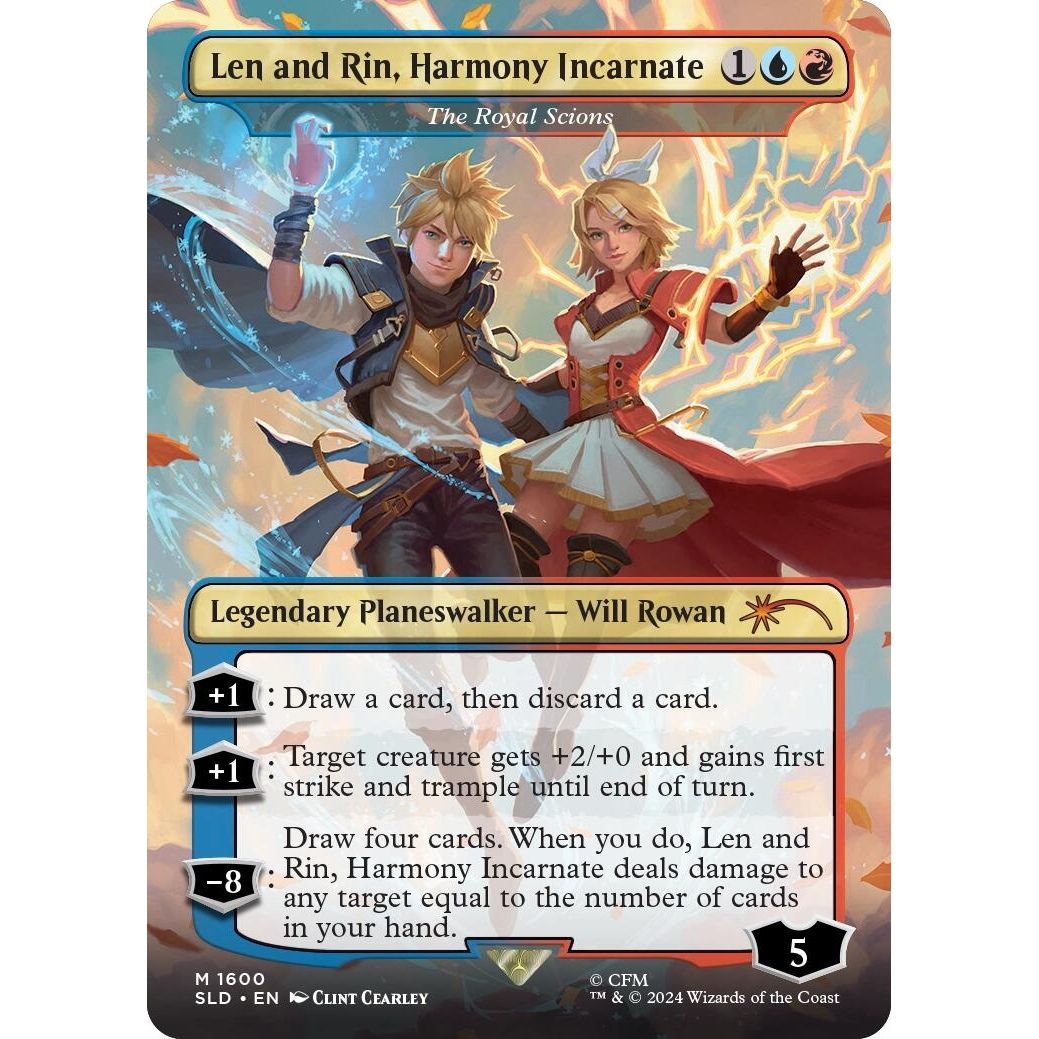 Image for Len and Rin, Harmony Incarnate - The Royal Scions (1600) (SLD) - Magic: The Gathering