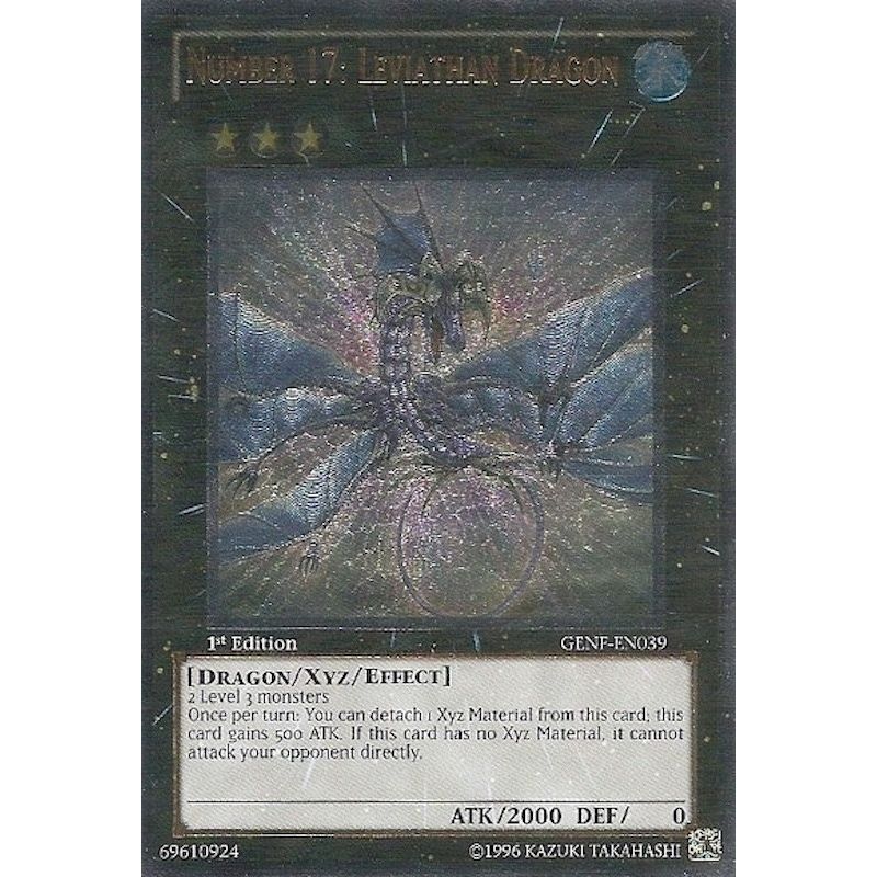 Image for Number 17: Leviathan Dragon (UTR) (GENF-EN039) (GENF) - YuGiOh