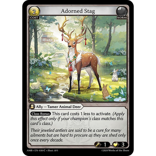 Image for Adorned Stag (030) (AMB1E) - Grand Archive TCG