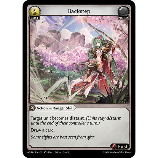 Image for Backstep (031) (AMB1E) - Grand Archive TCG