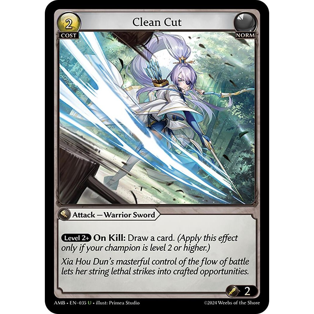 Image for Clean Cut (035) (AMB1E) - Grand Archive TCG