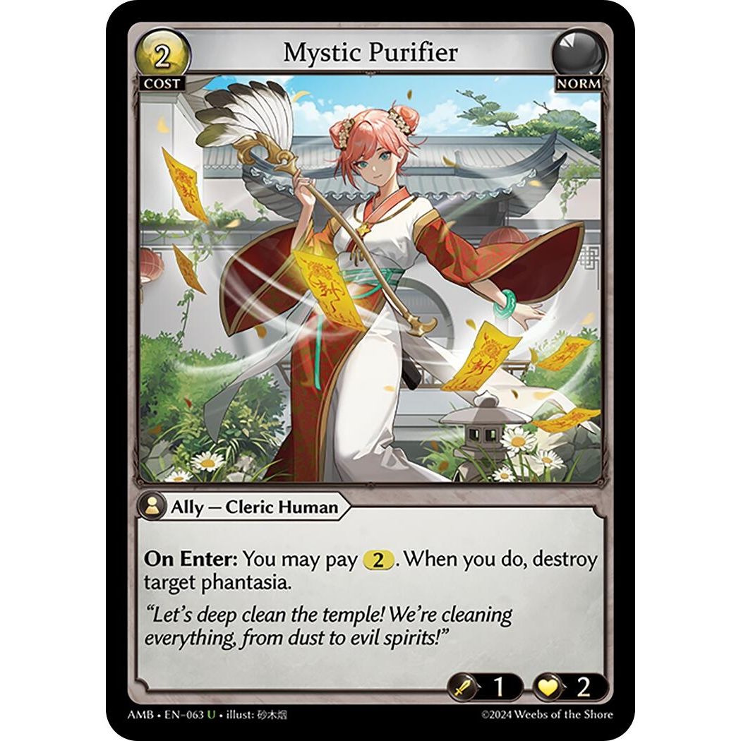 Image for Mystic Purifier (063) (AMB1E) - Grand Archive TCG