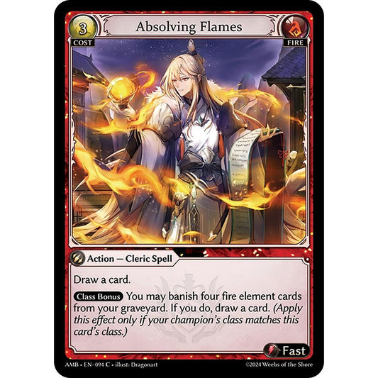 Image for Absolving Flames (094) (AMB1E) - Grand Archive TCG
