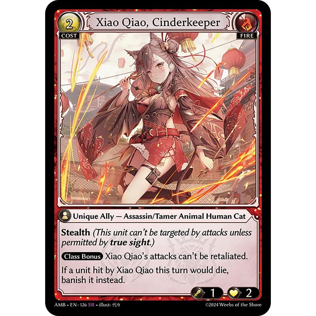 Image for Xiao Qiao, Cinderkeeper (126) (AMB1E) - Grand Archive TCG